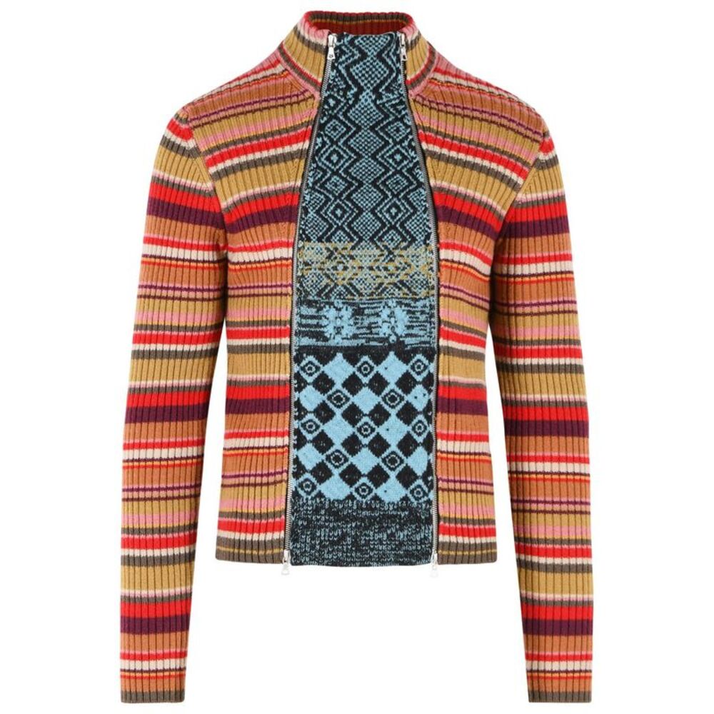 Dries Van Noten 'Macau' Multi Wool Sweater Men